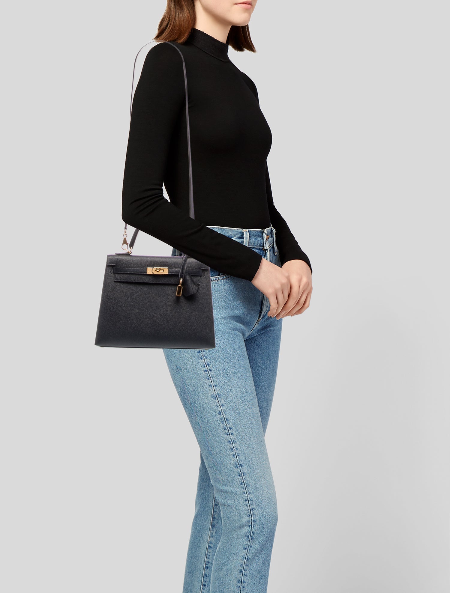 Hermès Epsom Kelly II Sellier 25